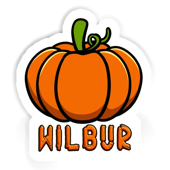 Kürbis Sticker Wilbur Kürbis Sticker Wilbur Image