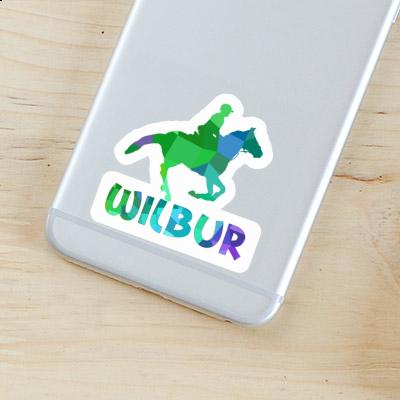 Aufkleber Reiterin Wilbur Gift package Image
