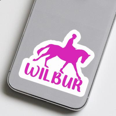 Sticker Horse Rider Wilbur Laptop Sticker Horse Rider Wilbur Laptop Image