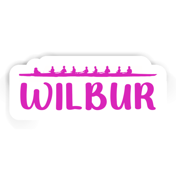 Autocollant Bateau à rames Wilbur Gift package Image
