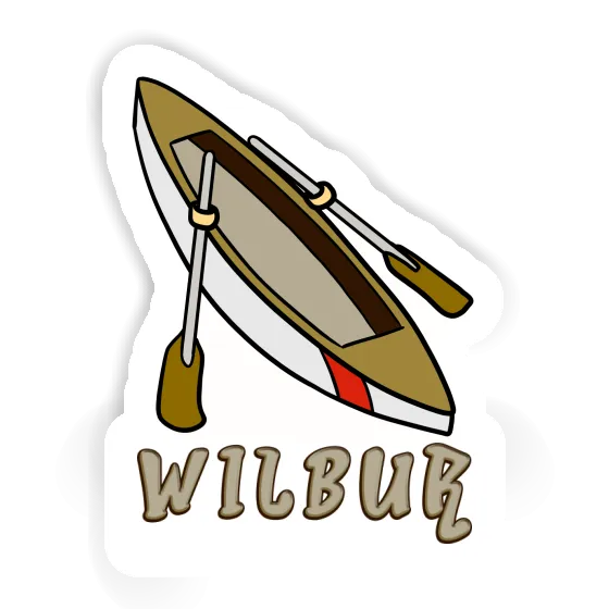Rowboat Sticker Wilbur Notebook Rowboat Sticker Wilbur Notebook Image