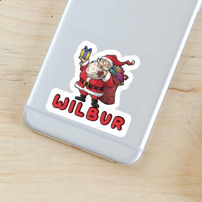 Weihnachtsmann Sticker Wilbur Gift package Image
