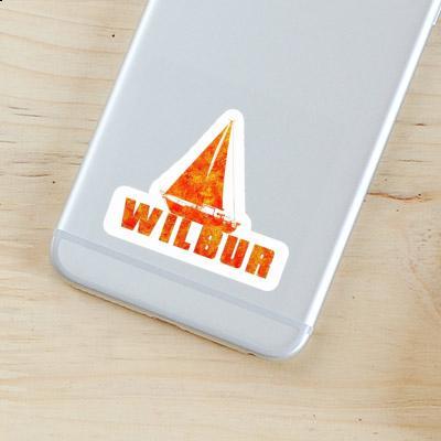 Sticker Wilbur Sailboat Laptop Sticker Wilbur Sailboat Laptop Image