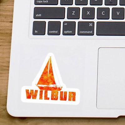Sticker Wilbur Sailboat Notebook Sticker Wilbur Sailboat Notebook Image