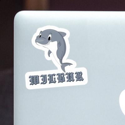 Sticker Fisch Wilbur Notebook Sticker Fisch Wilbur Gift package Image
