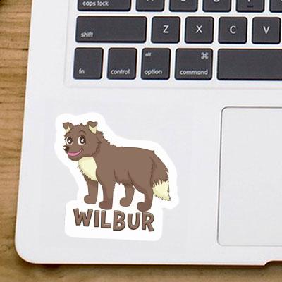 Chien de berger Autocollant Wilbur Notebook Chien de berger Autocollant Wilbur Notebook Image