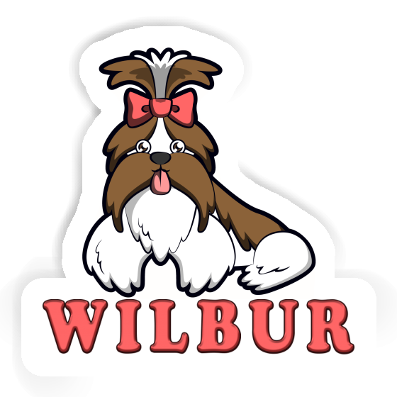 Sticker Wilbur Shih Tzu Laptop Sticker Wilbur Shih Tzu Laptop Image