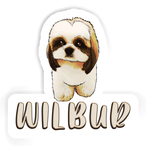 Sticker Wilbur Shih Tzu Notebook Sticker Wilbur Shih Tzu Gift package Image