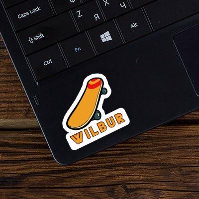 Skateboard Sticker Wilbur Notebook Skateboard Sticker Wilbur Gift package Image