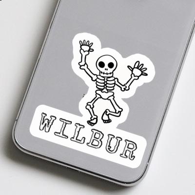 Skeleton Sticker Wilbur Notebook Skeleton Sticker Wilbur Notebook Image