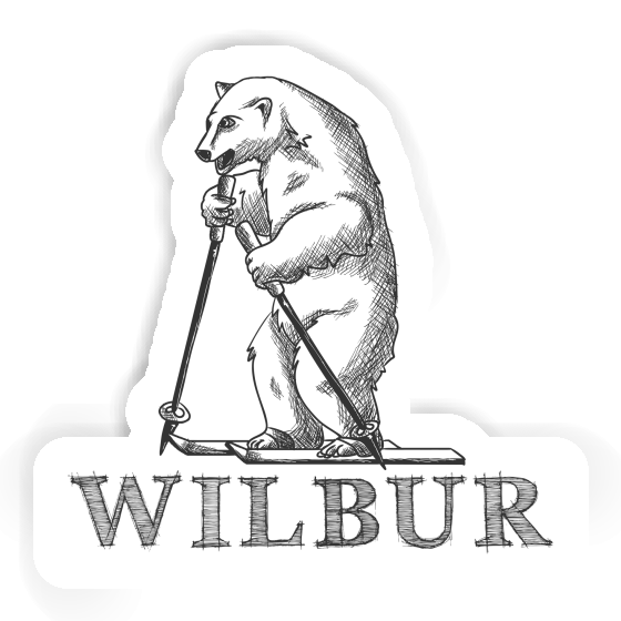 Bear Sticker Wilbur Notebook Bear Sticker Wilbur Notebook Image