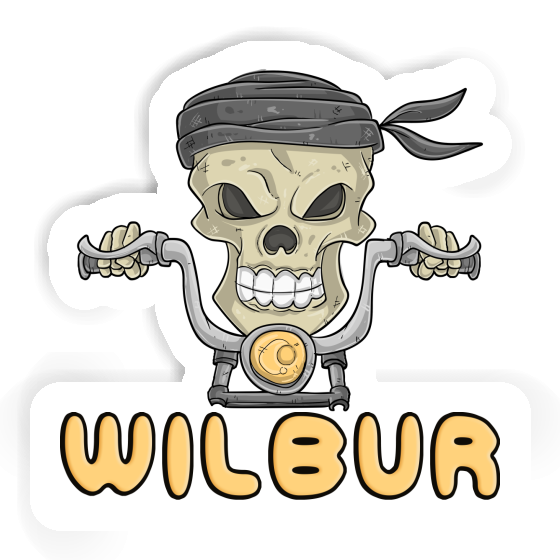 Wilbur Sticker Motorbike Rider Gift package Image