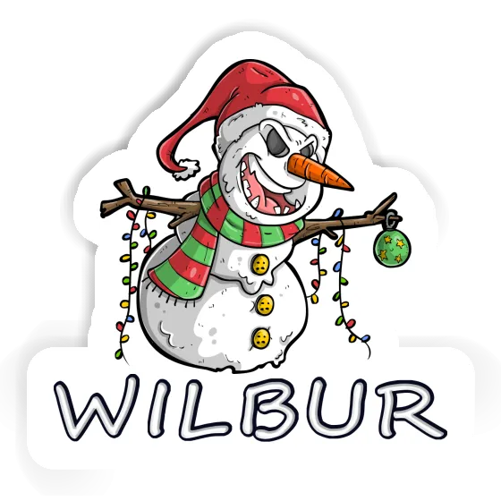 Aufkleber Schneemann Wilbur Laptop Aufkleber Schneemann Wilbur Laptop Image