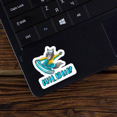 Boarder Sticker Wilbur Notebook Boarder Sticker Wilbur Notebook Image