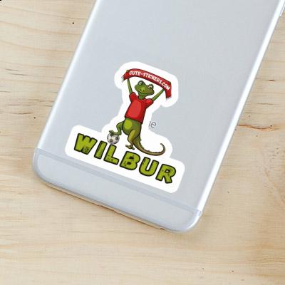 Sticker Lizard Wilbur Sticker Lizard Wilbur Image