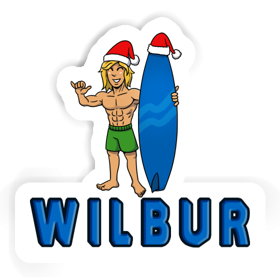 Sticker Surfer Wilbur Notebook Sticker Surfer Wilbur Notebook Image
