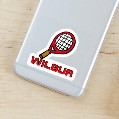 Wilbur Autocollant Raquette de tennis Notebook Wilbur Autocollant Raquette de tennis Gift package Image