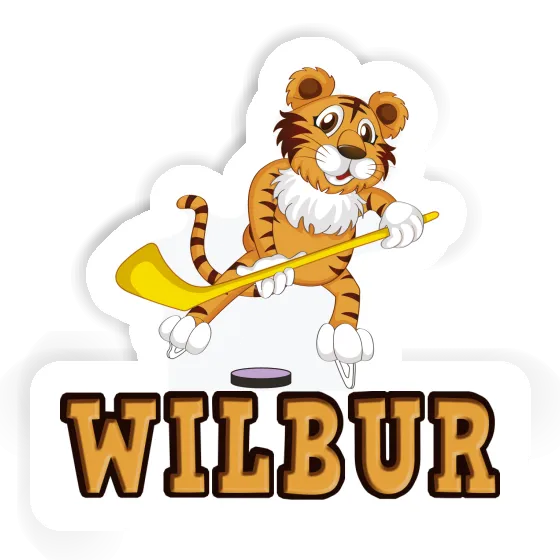 Sticker Wilbur Ice-Hockey Player Laptop Sticker Wilbur Ice-Hockey Player Laptop Image