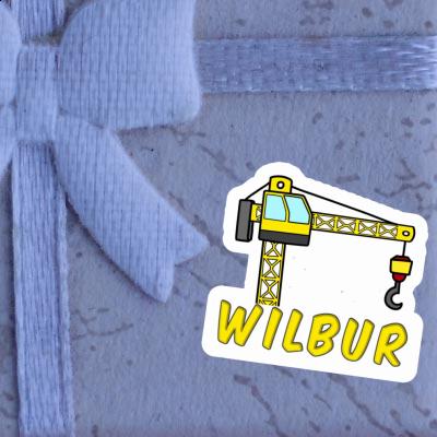 Grue à tour Autocollant Wilbur Notebook Grue à tour Autocollant Wilbur Notebook Image