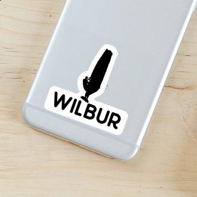 Aufkleber Wilbur Windsurfer Notebook Aufkleber Wilbur Windsurfer Gift package Image