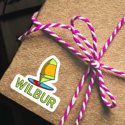 Wilbur Sticker Windsurf Board Wilbur Sticker Windsurf Board Image