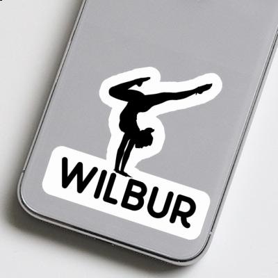 Yoga-Frau Aufkleber Wilbur Notebook Yoga-Frau Aufkleber Wilbur Gift package Image