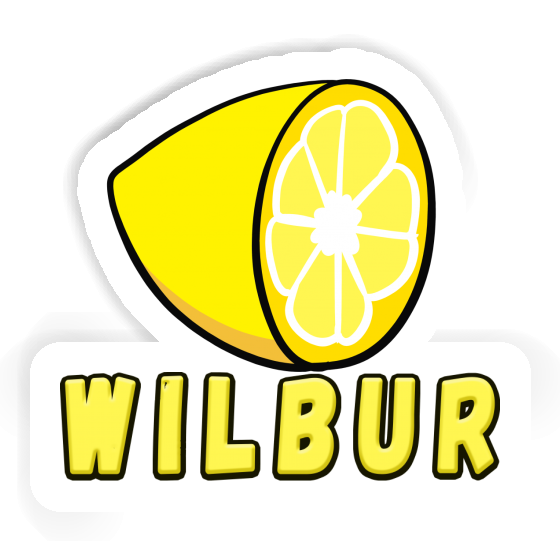 Aufkleber Zitrone Wilbur Notebook Aufkleber Zitrone Wilbur Gift package Image