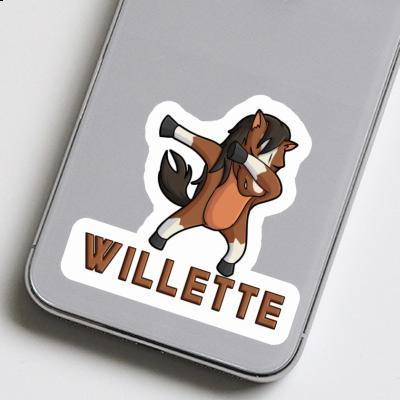 Sticker Willette Pferd Laptop Sticker Willette Pferd Laptop Image