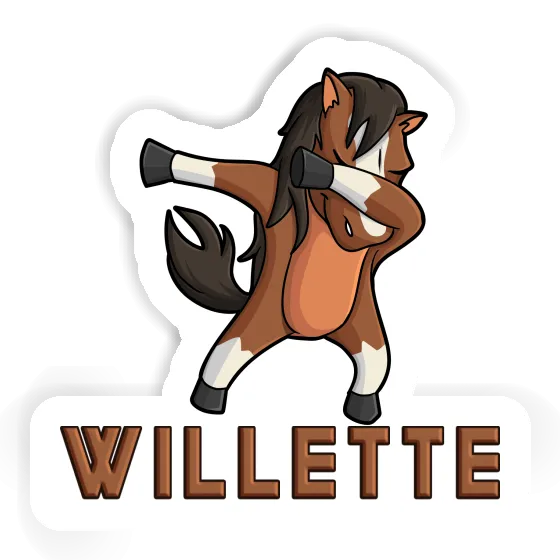 Sticker Willette Horse Sticker Willette Horse Image